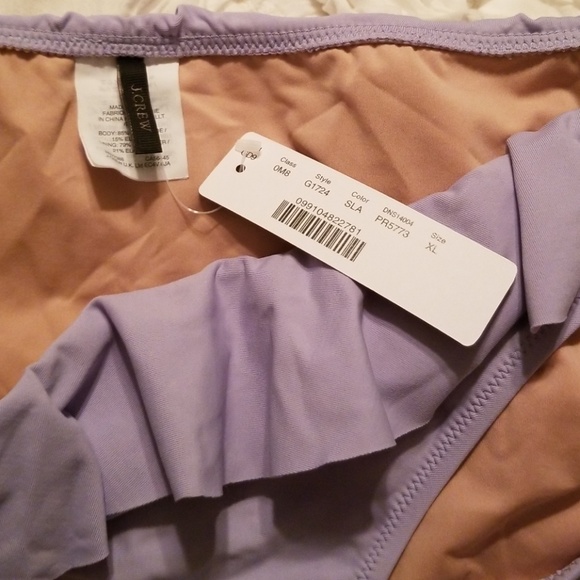 J Crew | ruffle hipster bikini bottom - Picture 3 of 7